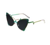 HPIRME Oversize Sunglasses Metal Frame Shades(66060-C3)
