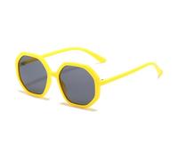 HPIRME Oversized Irregular Glasses Polygonal Octagonal Glasses Lenses Outdoor Sports Eyewear Ladies Shade Uv400(10)