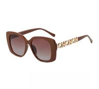 HPIRME Oversized Retro Polarized Glasses Women Uv400 Shades Vintage Fashion(C2)