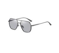 HPIRME Photochromic Glasses for Men Polarized Uv400 Aluminum Magnesium Mirror Glasses Vintage Driving Glass(2)