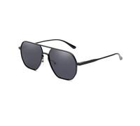 HPIRME Photochromic Glasses for Men Polarized Uv400 Aluminum Magnesium Mirror Glasses Vintage Driving Glass(black black)