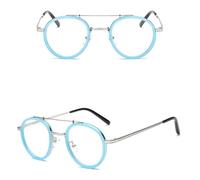 HPIRME Polarized Glasses Driving Uv400 Protection Sports Metal Spectacle Frame Men Women Retro Round(sunglasses 4)