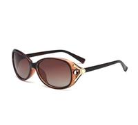 HPIRME Polarized Pearl Sunglasses Women Vintage Outdoor Mirror Uv400(ATOLO7045-5)