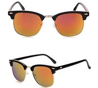 HPIRME Polarized Sunglasses Men Women Retro Sun Glasses Female Male Mirror Sunglass,G10,one size