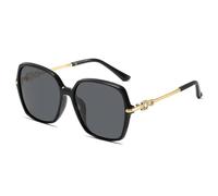 HPIRME Polarized Sunglasses Women Big Frame Retro(1)