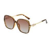 HPIRME Polarized Sunglasses Women Big Frame Retro(2)