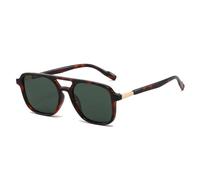 HPIRME Polarized Sunglasses Women Men Driving Shades(Leopard Green)