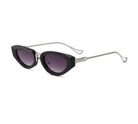 HPIRME Punk Glasses Women Luxury Vintage Oval Ladies Fashion Outdoor Shades(C5)