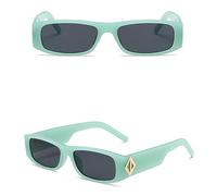 HPIRME Rectangle Sunglasses Women Small Square Frame Vintage Sun Glasses Men Shades Retro UV400,22041 C4,one size