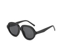 HPIRME Retro Fashion Oversize Glasses Women Men Vintage Uv400 Outdoor Shades(Black Black)