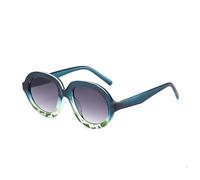 HPIRME Retro Fashion Oversize Glasses Women Men Vintage Uv400 Outdoor Shades(Blue Gray)