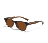 HPIRME Retro Fashion Polarized Glasses Women Men Vintage Uv400 Outdoor Shades(Brown)