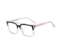HPIRME retro glasses frame for men big acetate square glasses male clear lens,1,One size