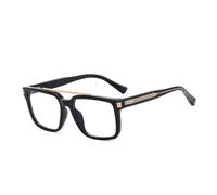 HPIRME retro glasses frame for men big acetate square glasses male clear lens,2,One size