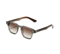HPIRME Retro Glasses Man Luxury Shades for Women Small Face Uv(gradient brown)