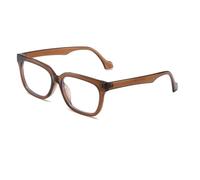 HPIRME Retro Gradient Women's Glasses Uv400 Punk Shades Men's(Brown)