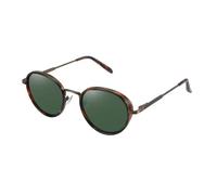 HPIRME Retro Round Polarized Steampunk Sunglasses for Men Women-metal Frame Uv400 Shades