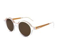 HPIRME Retro Round Sunglasses Women Gradient Acetate Frame Polarized Uv400 Protection Outdoor