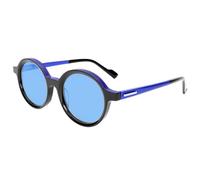 HPIRME Retro Round Sunglasses Women Gradient Acetate Frame Polarized Uv400 Protection Outdoor