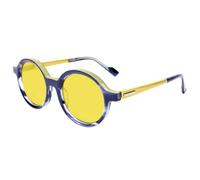 HPIRME Retro Round Sunglasses Women Gradient Acetate Frame Polarized Uv400 Protection Outdoor