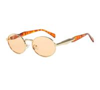 HPIRME Retro Small Oval Women Sunglasses Luxury Male Uv400