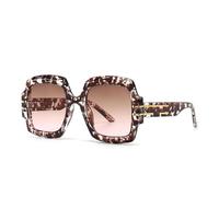 HPIRME Retro Square Frame Sunglasses Style Street Photography(MULTI)