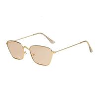HPIRME Retro Sunglasses Women Lady Luxury Steampunk Metal Vintage Uv400(8)