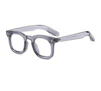 HPIRME Retro Sunglasses Women Men Fashion Rivet Thick Frame Gradient Shades