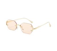 HPIRME Rimless Sunglasses Uv400(Champagne)