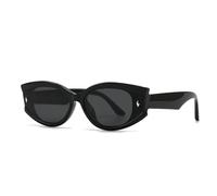 HPIRME Rivet Glasses Ladies Fashion Outdoors Screen Uv Protection(Black)