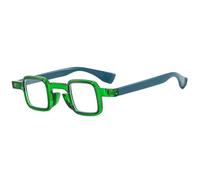 HPIRME Small Glasses Women Men Fashion Vintage Male Shades Uv400(C9 green)