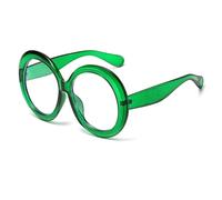 HPIRME Spectacles Ovalsize Glasses Oval Frames Frame Women Blocking Eyeglasses,one size