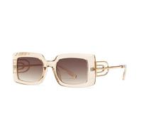 HPIRME Square Men's Metal Leg Decorative Sunglasses(Beige)