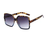 HPIRME Square Sunglasses Glasses Personalised Cat Eye Sunglasses Versatile Sunglasses UV400, Style3-lb, One Size