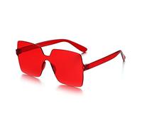 HPIRME Square Sunglasses Glasses Personalised Cat Eye Sunglasses Versatile Sunglasses UV400, Style5-2, One Size