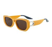 HPIRME Style Men Glasses Shape Man Women(Yellow Tea)