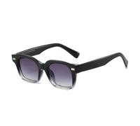 HPIRME Sunglasses Women Fashion Shades Uv400 Retro Rivets Men Clear