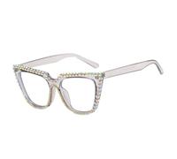HPIRME Trendy Luxury Cat Eye Vintage Sunglasses Women Men(Gray)