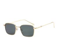 HPIRME Trendy Punk Luxury Metal Women Men Sunglasses Retro Traveling Driving Uv400