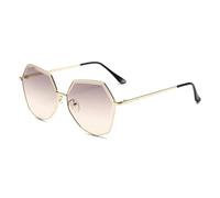 HPIRME Vintage Butterfly Glasses Women Luxury Fashion Oversized Men Retro Shades(C2)