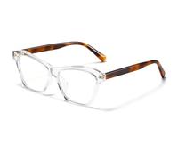 HPIRME Vintage Cat Eye Small Frame Women Transparent Sunglasses Frame