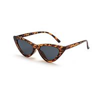 HPIRME Vintage Cat Eye Sunglasses Small Rectangle Sunglasses Glasses for Women Shades Female Glasses UV400 Lenses, 8, One Size