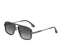 HPIRME Vintage Glasses Women Luxury Steampunk Metal Frame Uv400 Outdoor for Lady Trendy Shades(C3GunGrayGreen)