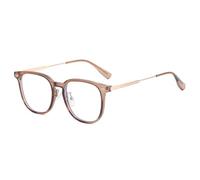 HPIRME Vintage Glasses Women Round Shape Women Men(Tea)