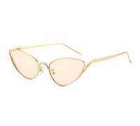 HPIRME Vintage Luxury Metal Small Frame Sunglasses Women Men Shades Uv400