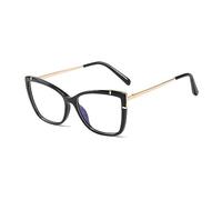 HPIRME Vintage Metal Square Glasses Frame Women Eyeglasses Female Transparent,2,One size