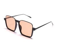 HPIRME Vintage Oversized Frame Metal Leg Women Sunglasses Men Uv400