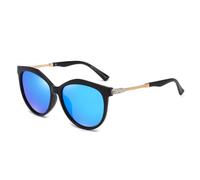 HPIRME Vintage Round Polarized Sunglasses Women Rivets Small Circle Men Shades(2)