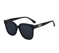 HPIRME Vintage Square Polarized Sunglasses Man Oval Sun Glasses Retro Traveling,C2,one size