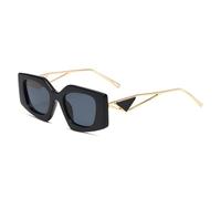 HPIRME Vintage Square Sunglasses Women Cat Eye Sun Glasses Metal Cutout Frame Glasses Ladies UV400 Eyewear,C1 Sunglasses,one size
